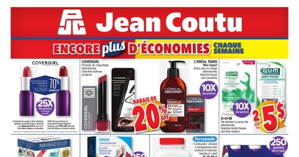 Circulaire Jean Coutu - Encore Plus d'Économies